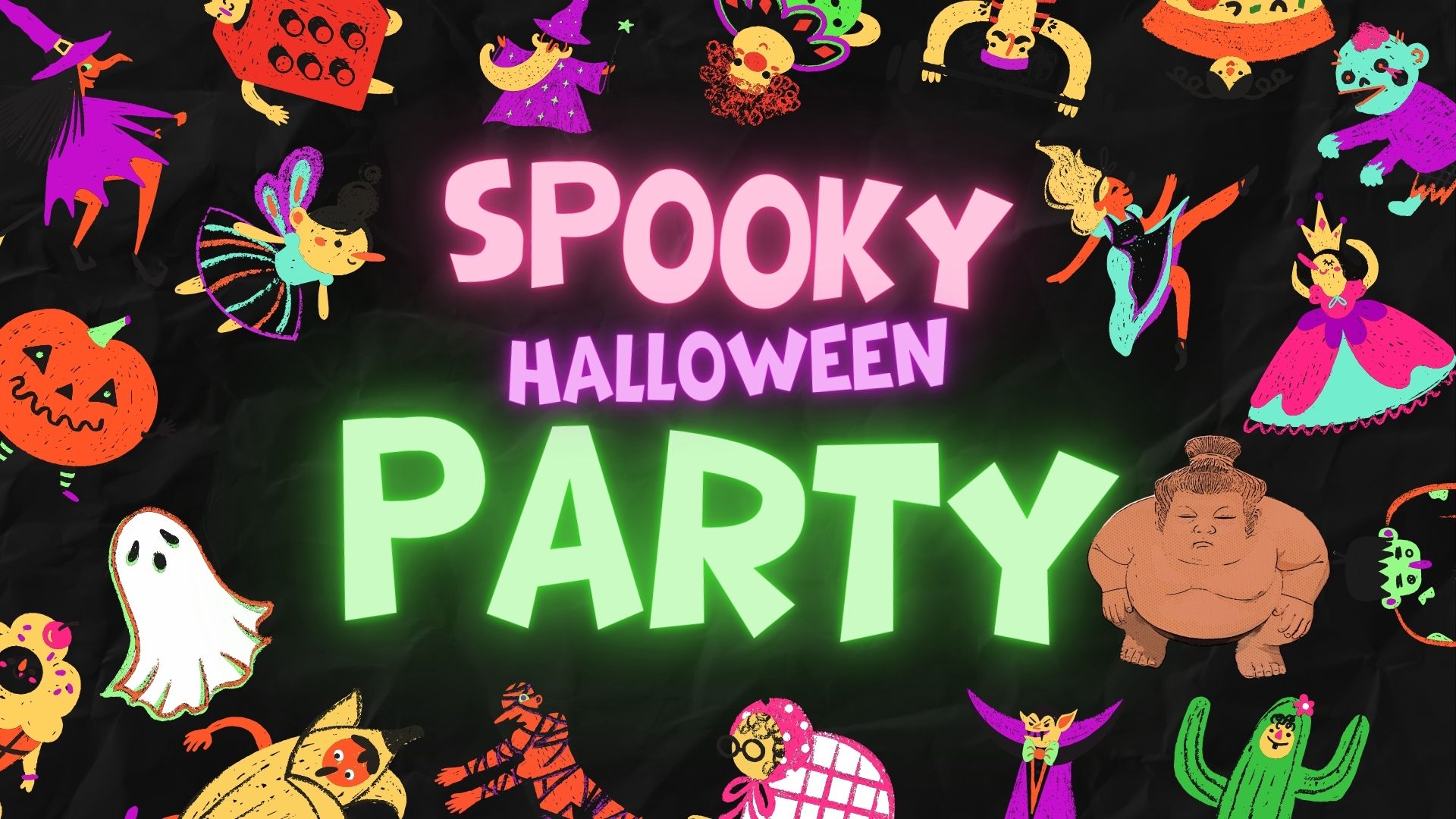 Spooky Halloween Party Event Cover