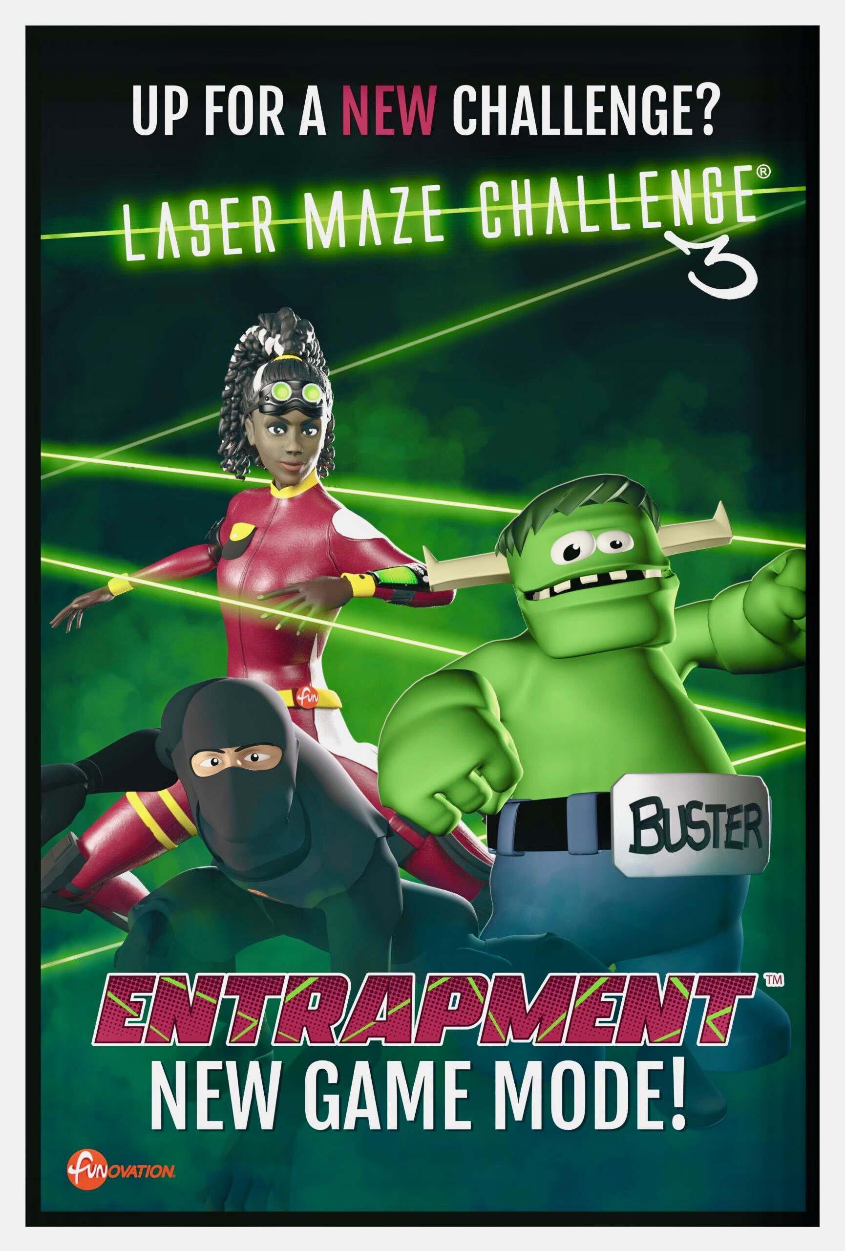 LaserMaze Kids playing in laser maze